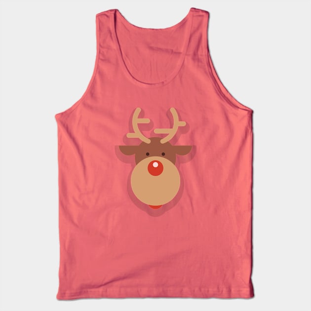 Rudolph Tank Top by teeleoshirts